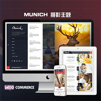 WordPress摄影主题Munich深度汉化优化更新至1.4.1版