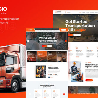 WordPress主题物流与运输Logio - Logistics & Transportation