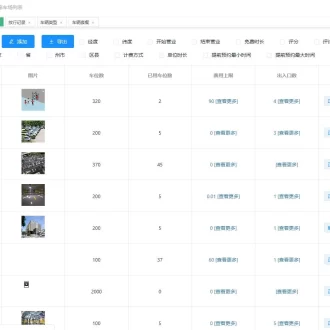 A1823java开发的智能微信停车场小程序源码+前端+部署文档 兼容市面上主流的多家摄像机